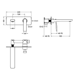 Timo Смеситель для раковины Helmi 4071/03SM – фотография-2